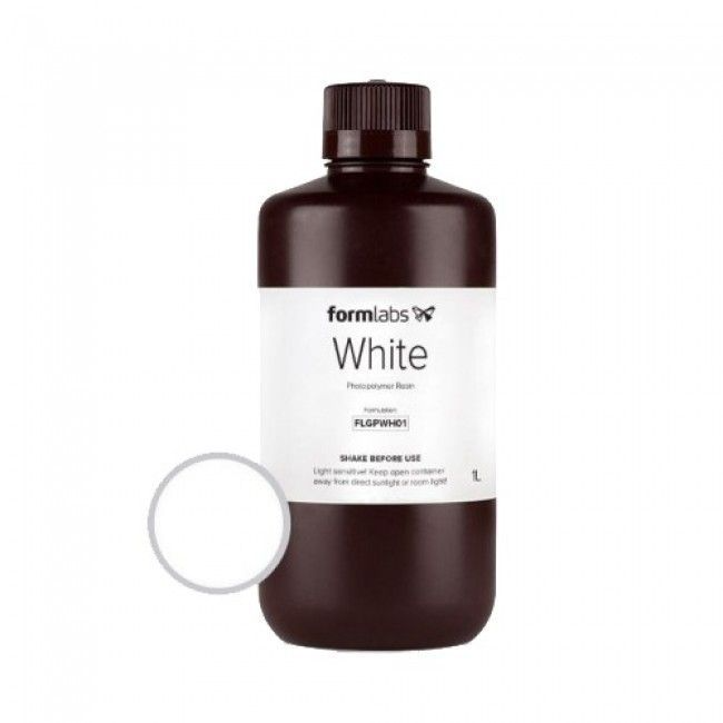 картинка Formlabs Resin White - фотополимерная смола, белая от магазина Udentis.ru