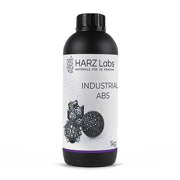 картинка HARZ Labs Industrial ABS – Фотополимер для настольных LCD/DLP от магазина Udentis.ru