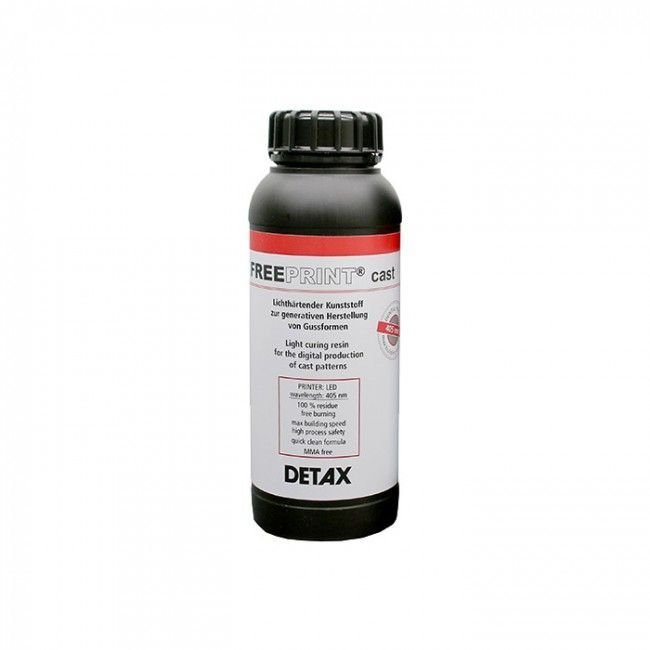 картинка DETAX  Freeprint cast - 3D материал, красный, 1 кг от магазина Udentis.ru