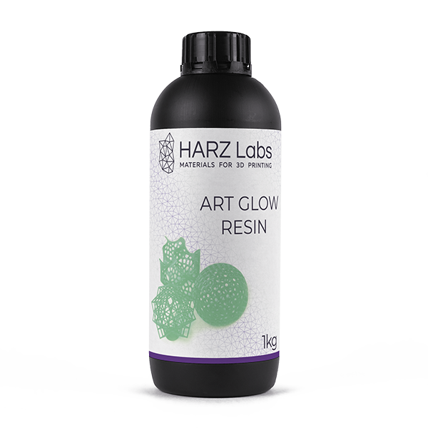 картинка HARZ Labs ART Glow – Фотополимер для настольных LCD/DLP от магазина Udentis.ru