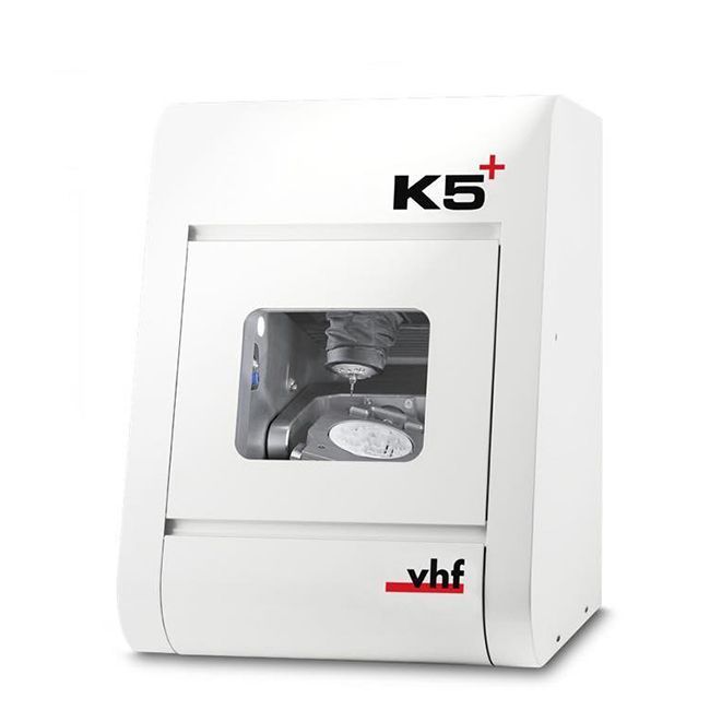картинка VHF K5+ - 5-осная фрезерная машина для сухой обработки, с ионизатором и зажимом без инструмента, цифровое управление от магазина Udentis.ru