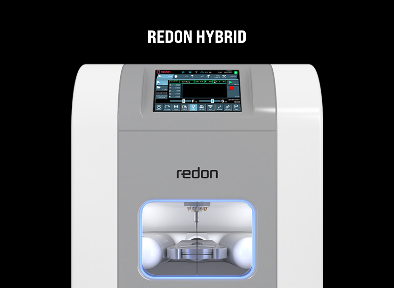 Redon Hybrid Dry Soft – стоматологический 5-осевой фрезерный станок