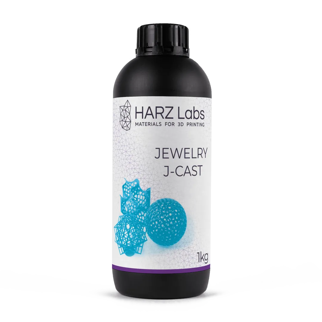 картинка HARZ Labs Jewelry J-Cast – Фотополимер для настольных LCD/DLP от магазина Udentis.ru